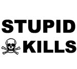 STUPID KILLS DECAL