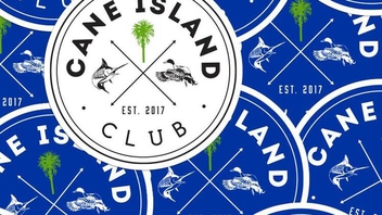 Cane Island Club Circle Stickers