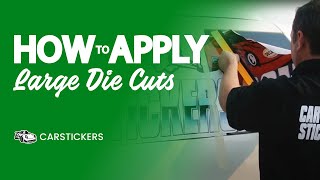 Large Sticker Application Instructions