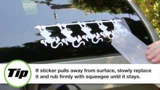 How To Install The Monkey Family Stickers