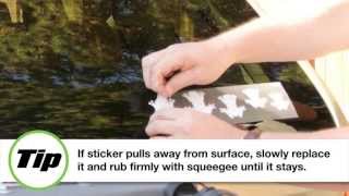 How To Install The Frog Family Stickers