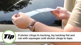 How To Install The Dolphin Family Stickers