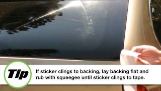 How To Install The Cat Head Family Stickers