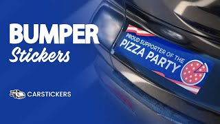 Bumper Stickers: Personalize Your Drive