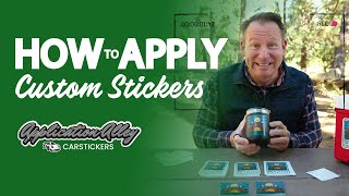 Tips, Tricks, & Examples For Applying All Custom Stickers