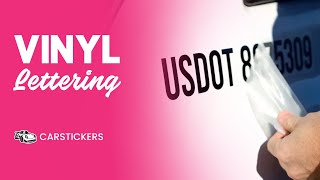 Create Custom Vinyl Lettering For Your Boat, Vehicle, & More!