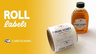 Sticker Rolls with Your Design