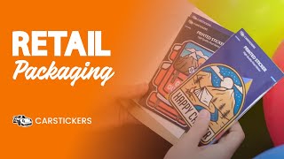 Retail Packaging For Stickers
