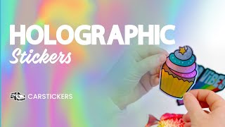 Holographic Stickers and Decals