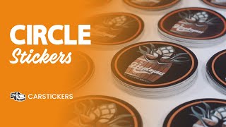 Custom Circle Stickers