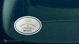 Oval Sticker On Car Window