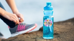 She Believed She Could Water Bottle Sticker