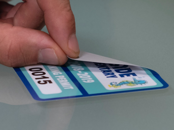 Removing a Sticker - Step 2