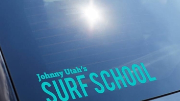 Vinyl Lettering Surf School