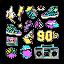 90s Sticker Sheet