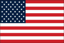 American Flag Sticker