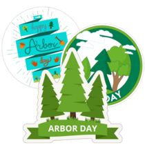 Arbor Day Stickers