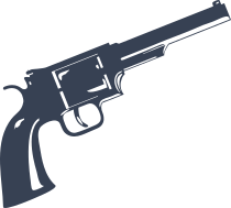 Classic Pistol Sticker