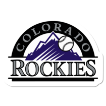 Colorado Rockies MLB Logo Sticker