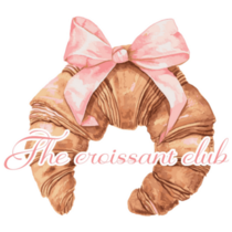 Coquette Croissant Sticker