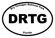 Dry Tortugas National Park Oval Sticker