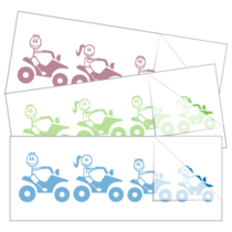 Family Stickers - ATV Family