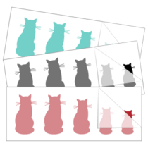 Family Stickers - Cat Family