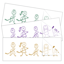 Family Stickers - Hockey