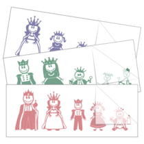 Family Stickers - Royal Family