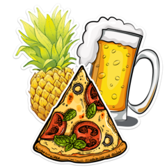 Food and Beverage Stickers