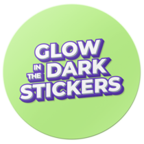 Glow In The Dark Printed Stickers Thumbnail - New