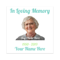 In Loving Memory Rectangle Sticker