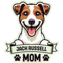 Jack Russell Mom Sticker
