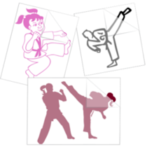 Karate Martial Arts Stickers