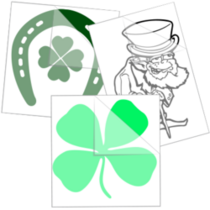 Leprechaun Stickers