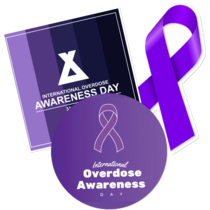 Overdose Awareness Stickers