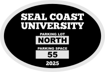 Parking Permit Oval 7