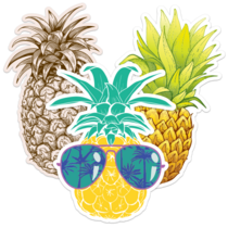 Pineapple Stickers