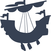 Pirate Ship Sticker