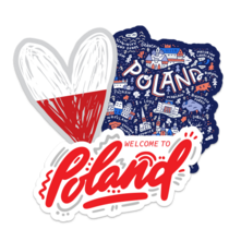 Poland Stickers and Decals