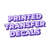 Multi-color transfer vinyl sticker for layered, vibrant designs