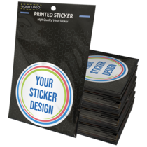 Retail Packaging for Printed Stickers