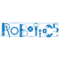 Robotics Word Stylized Sticker