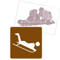 Sledding Stickers
