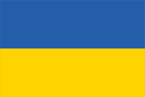 Ukraine Country Flag Sticker