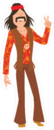 Well Dressed Hippie Man Sticker