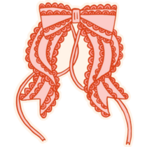 Whimsical Bow Coquette Sticker