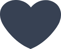 Wide Heart Shape Sticker